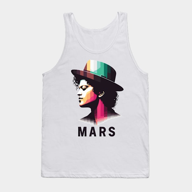 Bruno Mars Tribute - Bruno Michael Jackson Prince Kendrick Lamar Sza Ed Sheeran Music Lauryn Hill Anderson Paak Tank Top by TributeDesigns